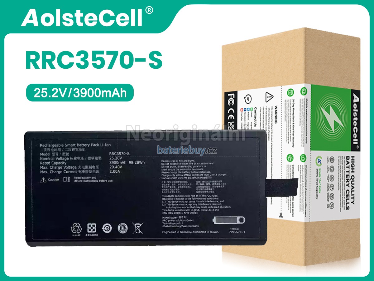 Nahrazení RRC RRC3570-S baterie