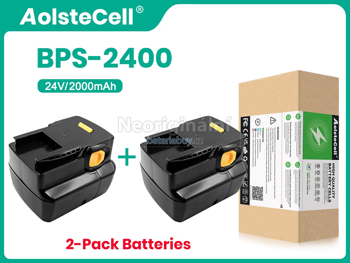 Nahrazení Ryobi 24V BPS-2400 baterie