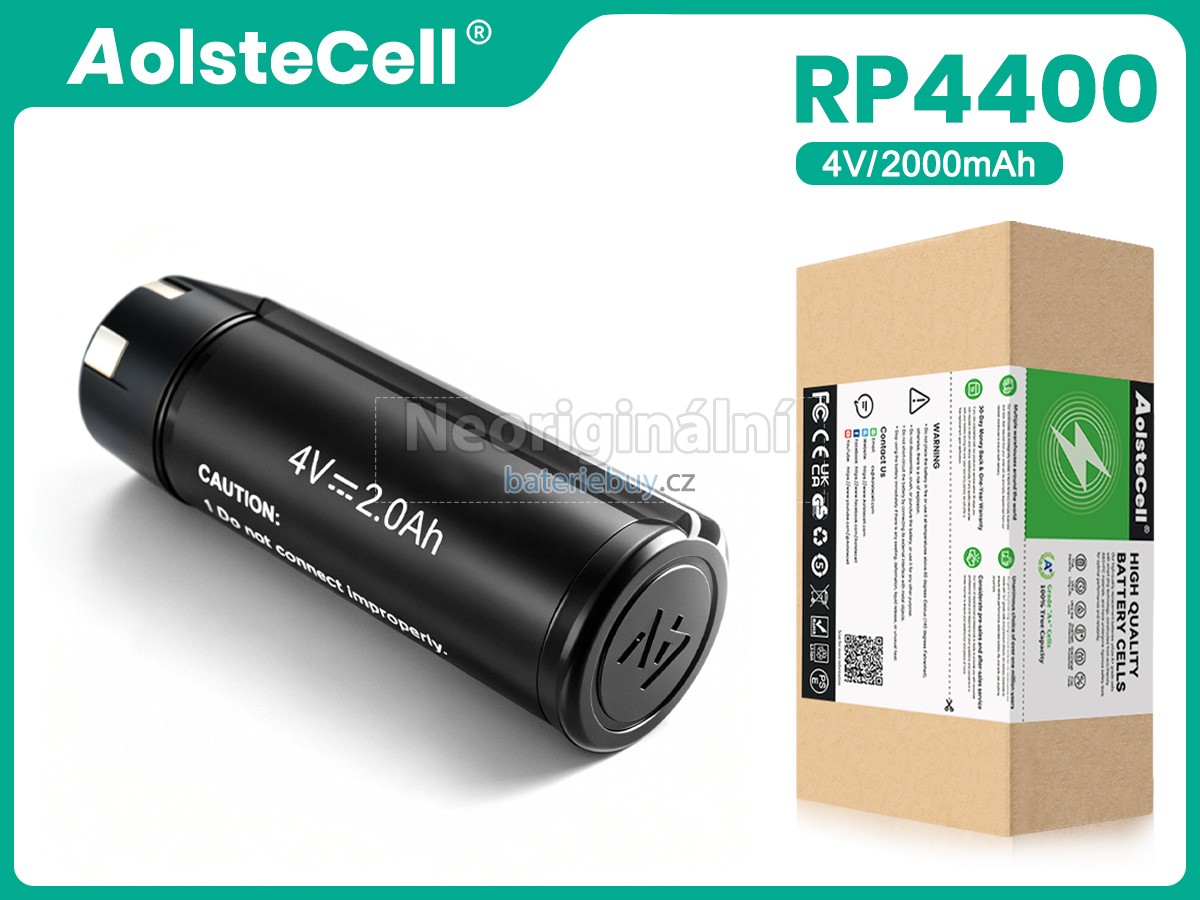 Nahrazení Ryobi 4VAP4001 baterie
