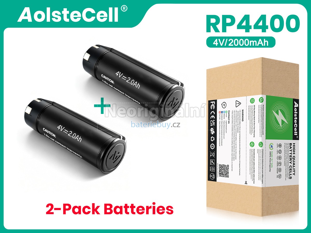 Nahrazení Ryobi 4VAP4001 baterie