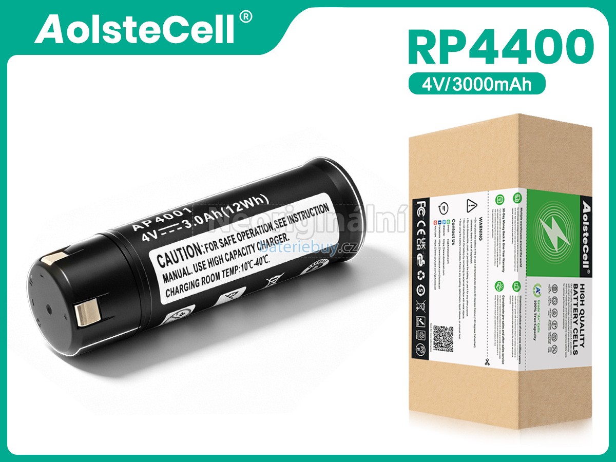 Nahrazení Ryobi 4VAP4001 baterie