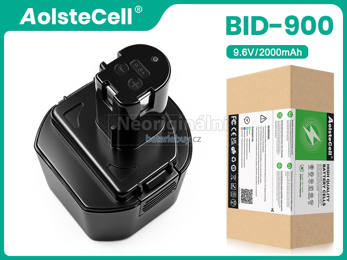 Nahrazení Ryobi 1400669 baterie