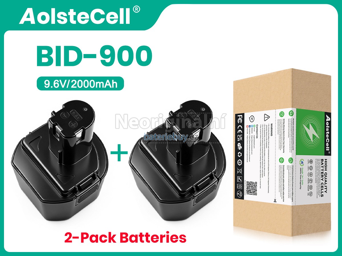 Nahrazení Ryobi 1400669 baterie