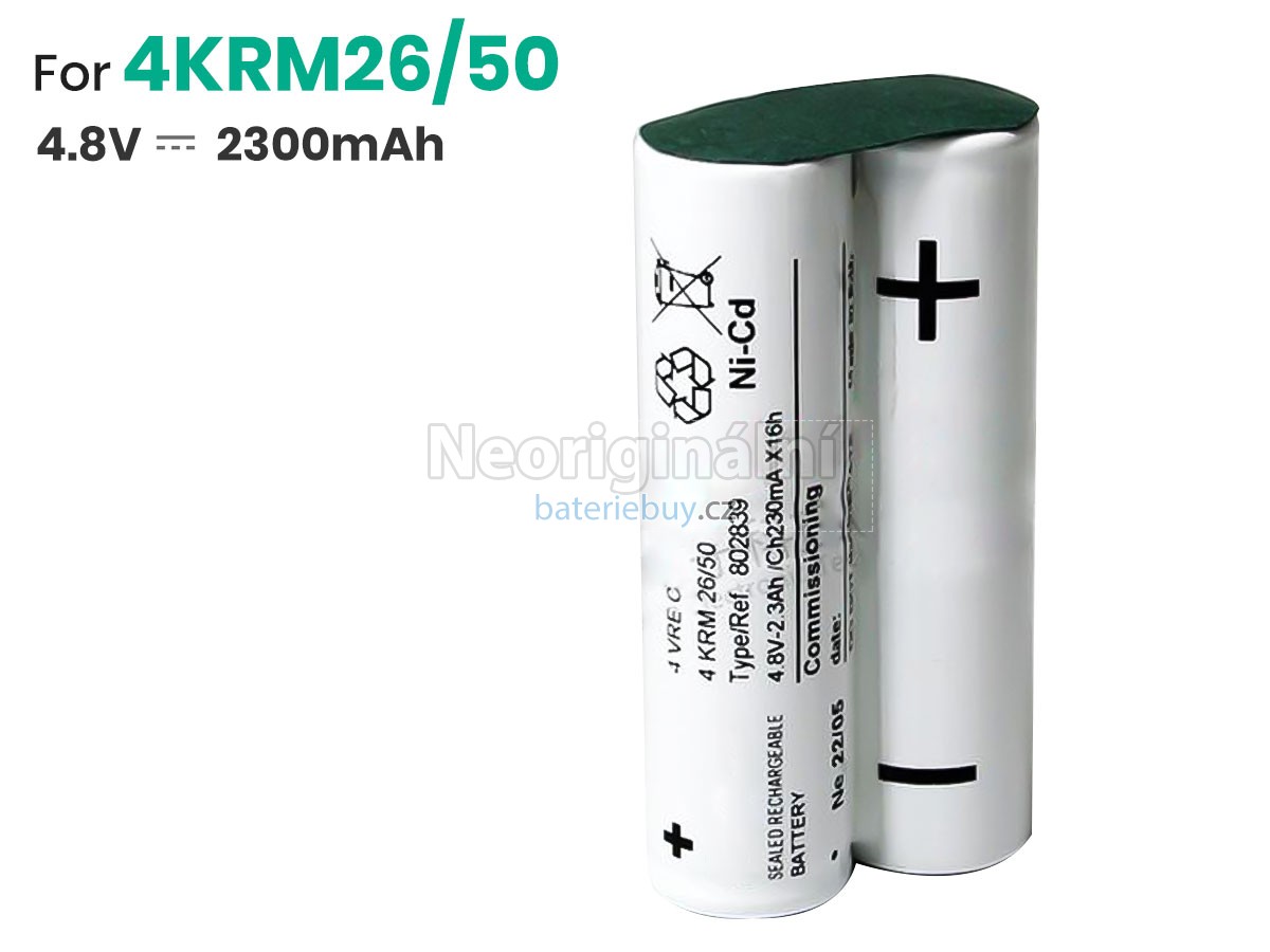 Nahrazení SAFT 4KRM26-50 baterie