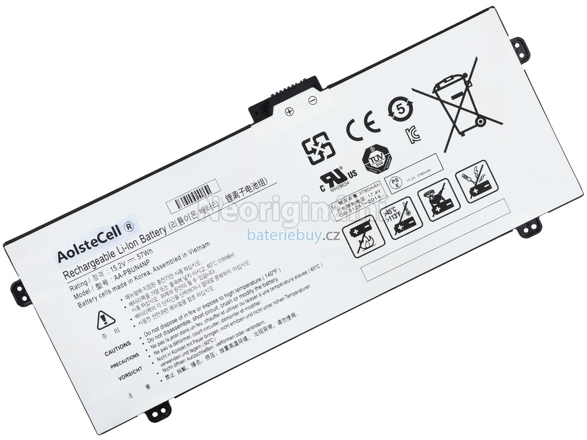 Nahrazení Samsung AA-PBUN4NP(4ICP6/60/80) baterie