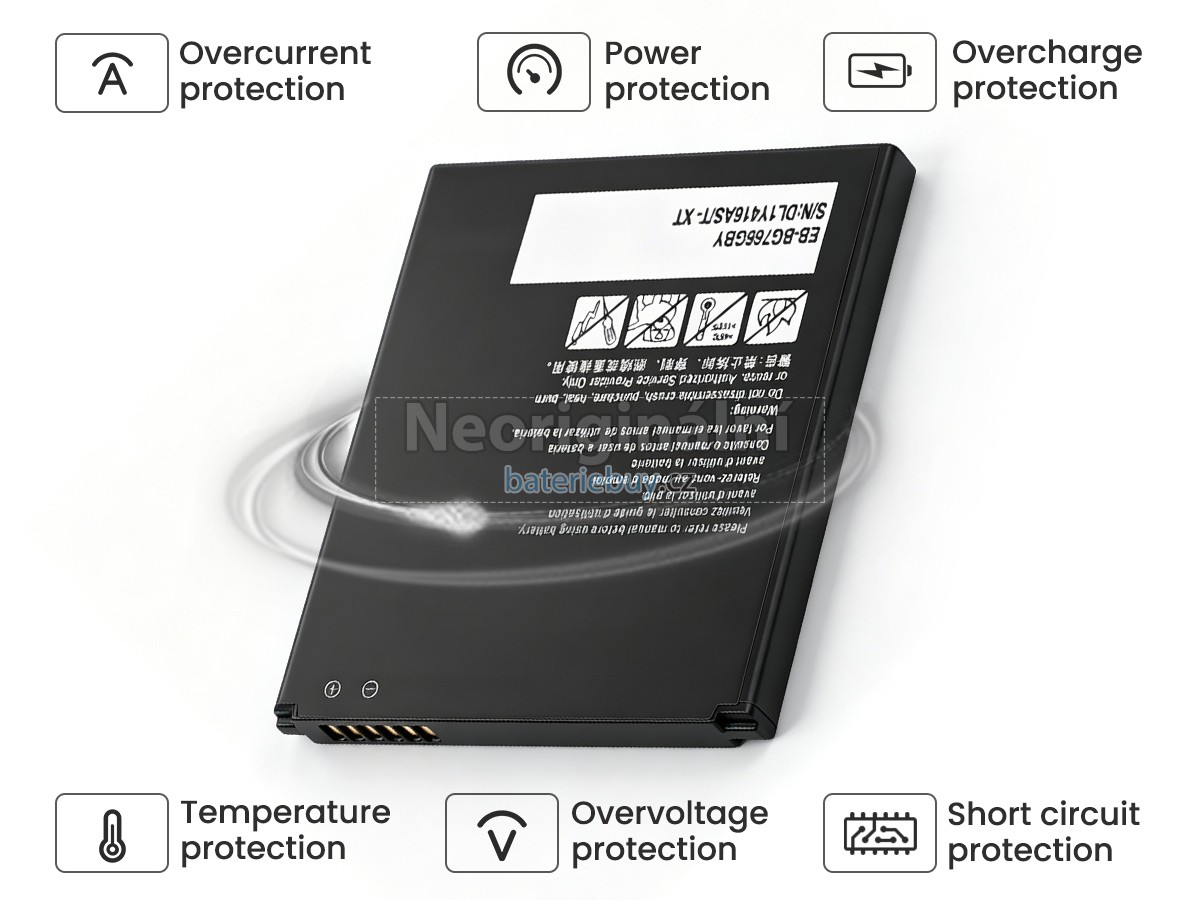 Nahrazení Samsung EB-BG766GBY baterie