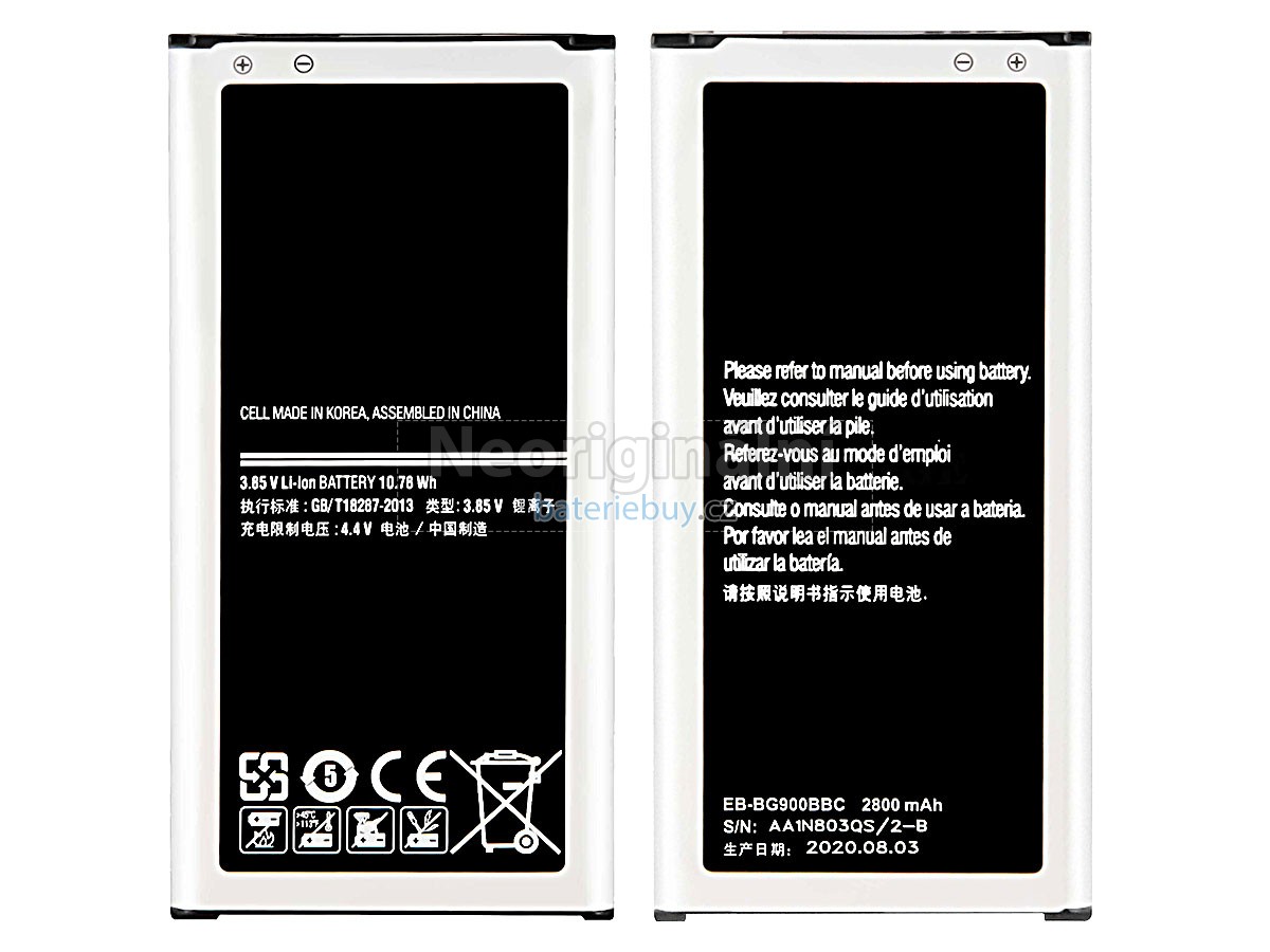Nahrazení Samsung EB-BG900BBC baterie