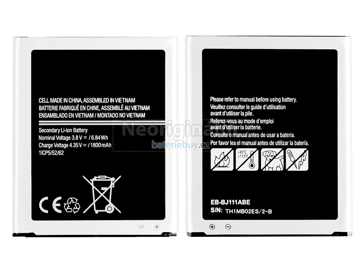 Nahrazení Samsung EB-BJ111ABE baterie