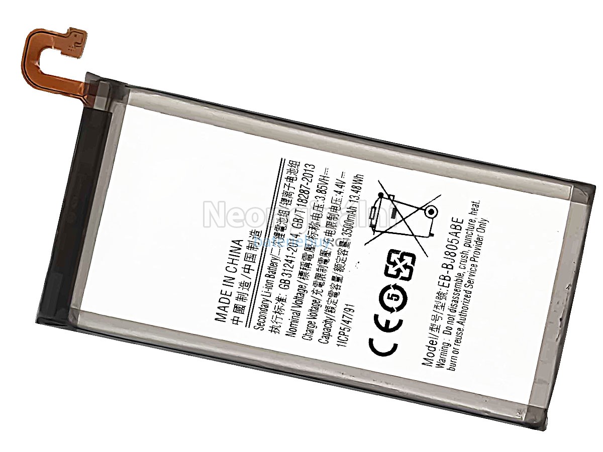 Nahrazení Samsung J805 baterie