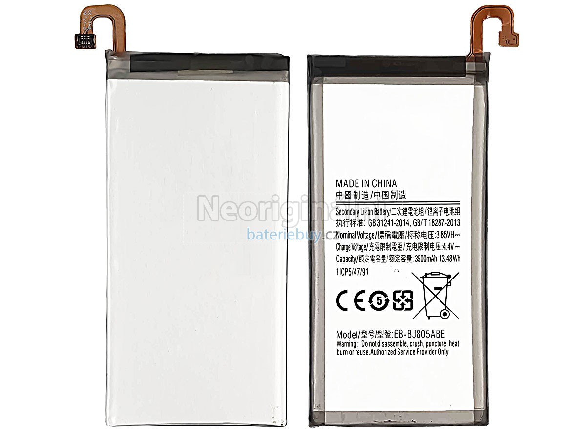 Nahrazení Samsung J805 baterie
