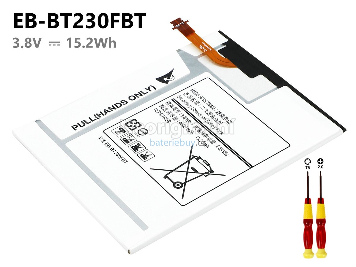 Nahrazení Samsung EB-BT230FBE baterie