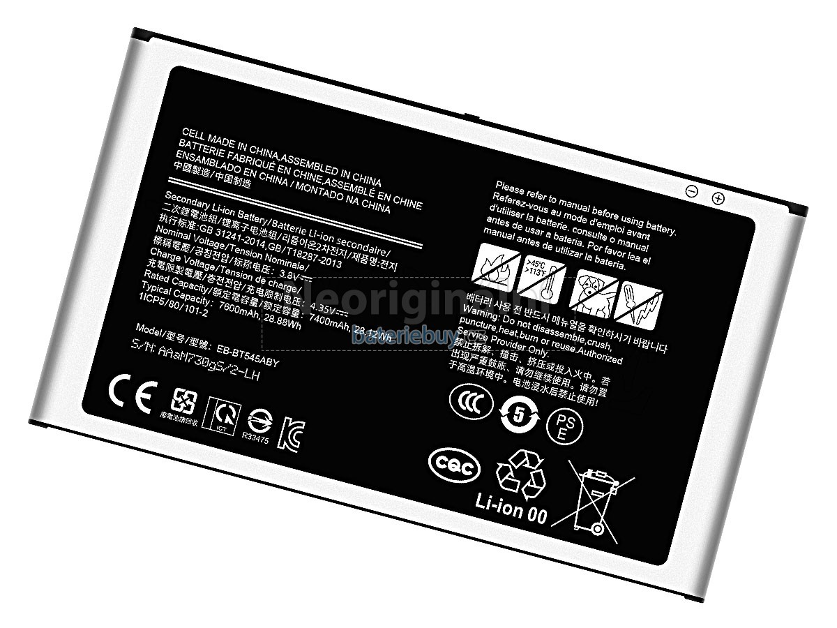 Nahrazení Samsung TAB ACTIVE PRO baterie