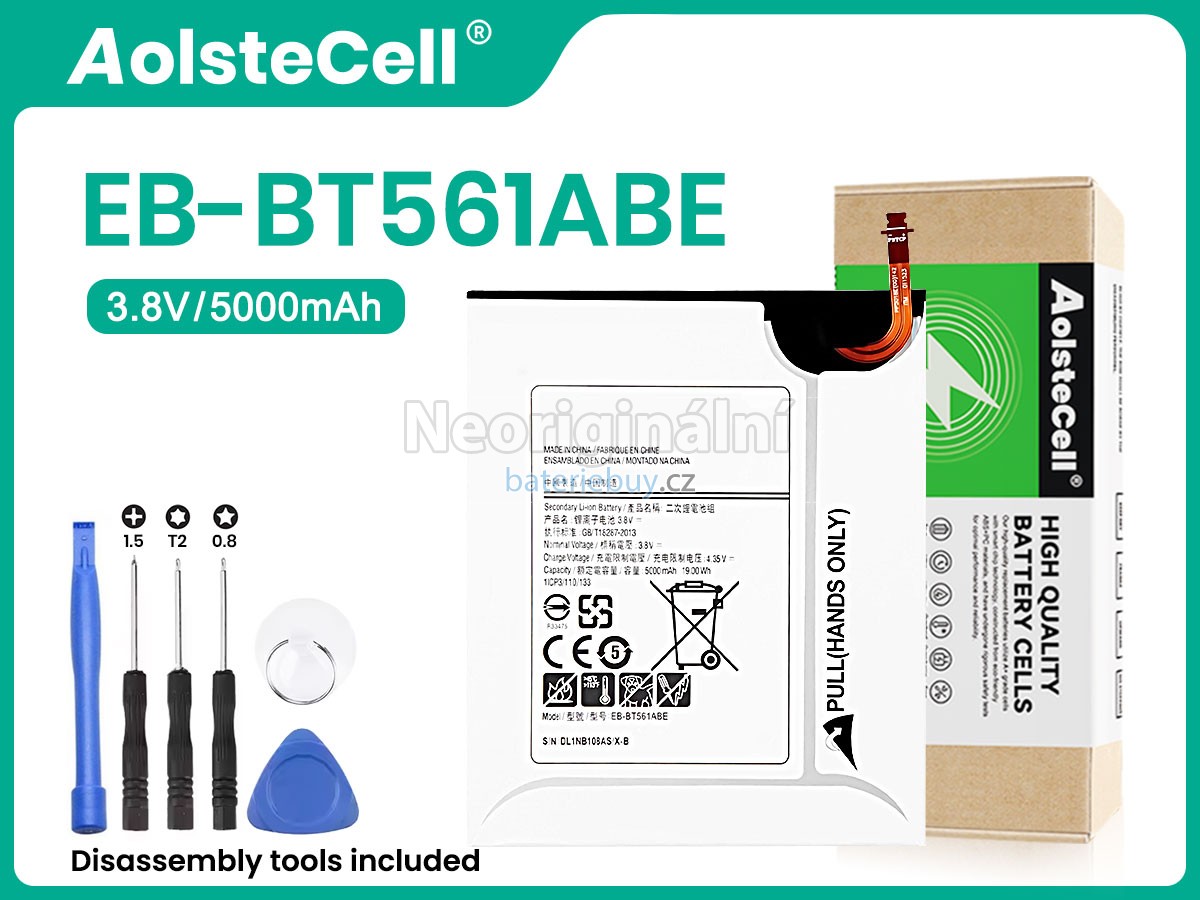 Nahrazení Samsung EB-BT561ABE baterie