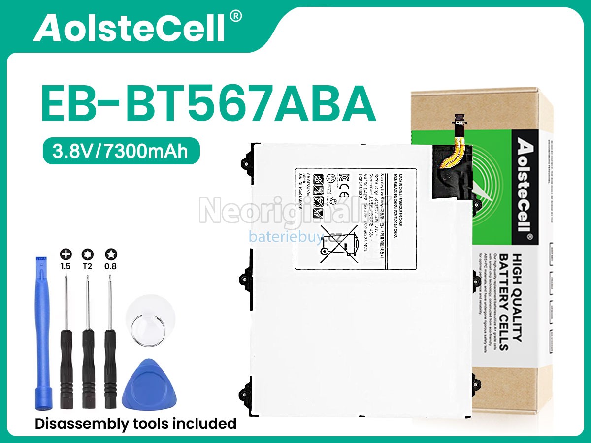 Nahrazení Samsung EB-BT567ABE baterie