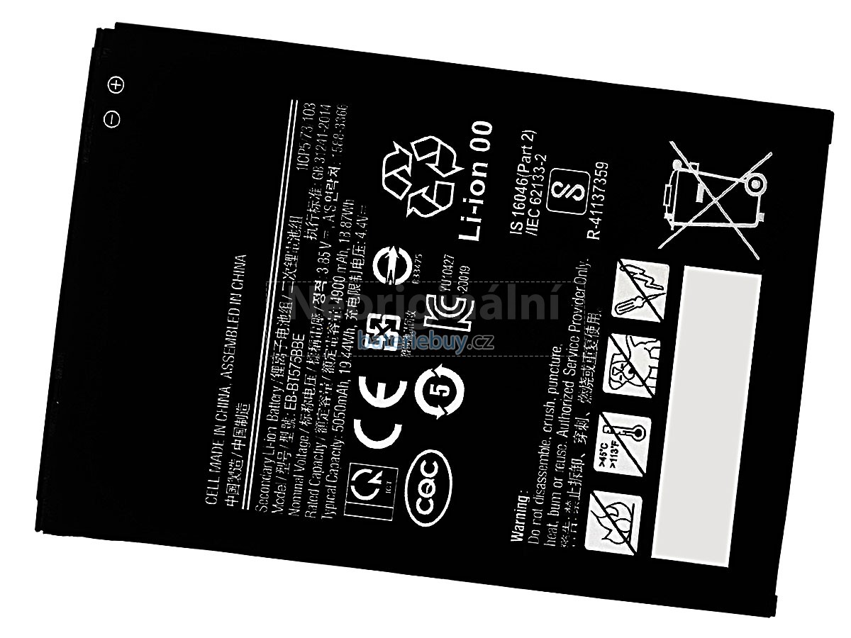 Nahrazení Samsung EB-BT575BBE baterie
