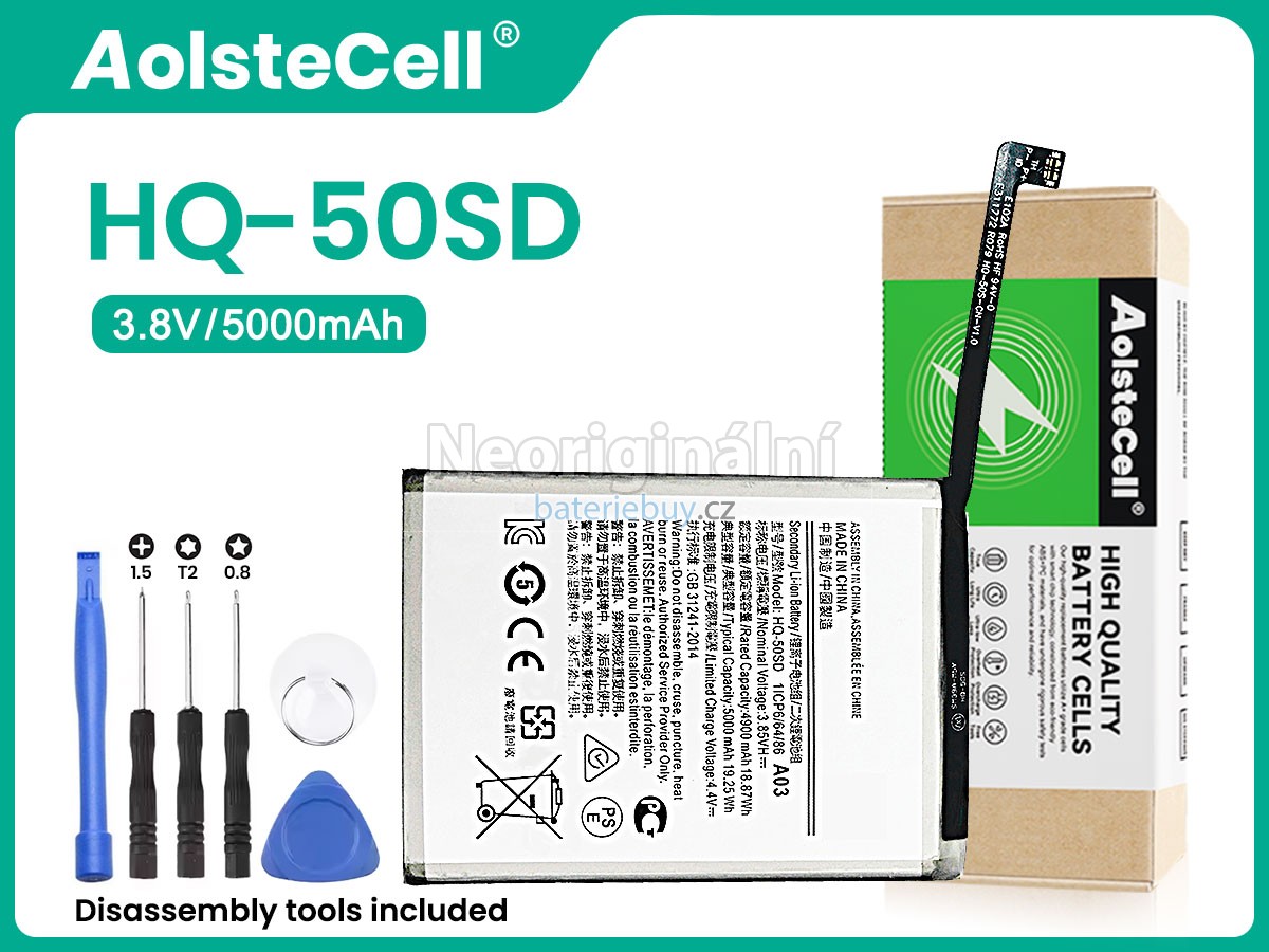 Nahrazení Samsung GALAXY A03 baterie