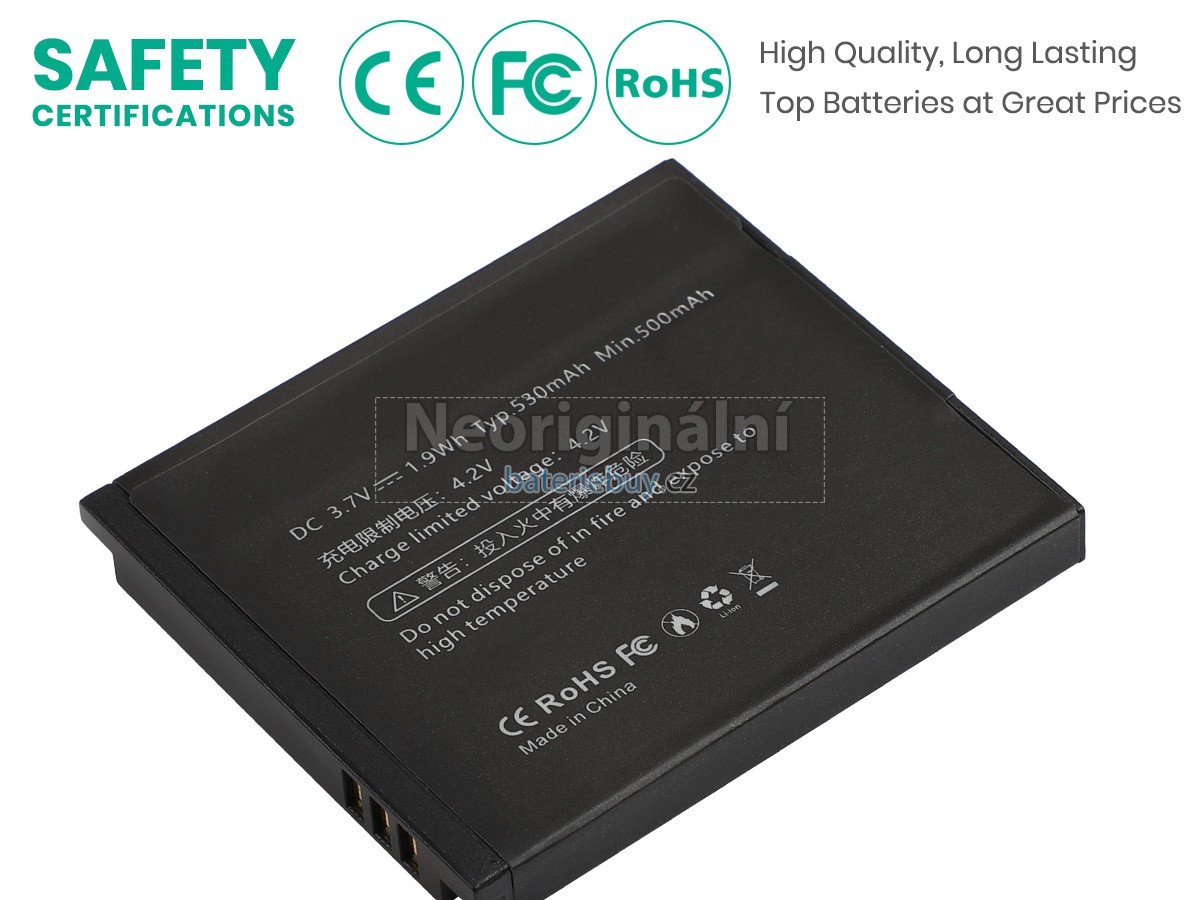 Nahrazení Samsung SLB-07B baterie