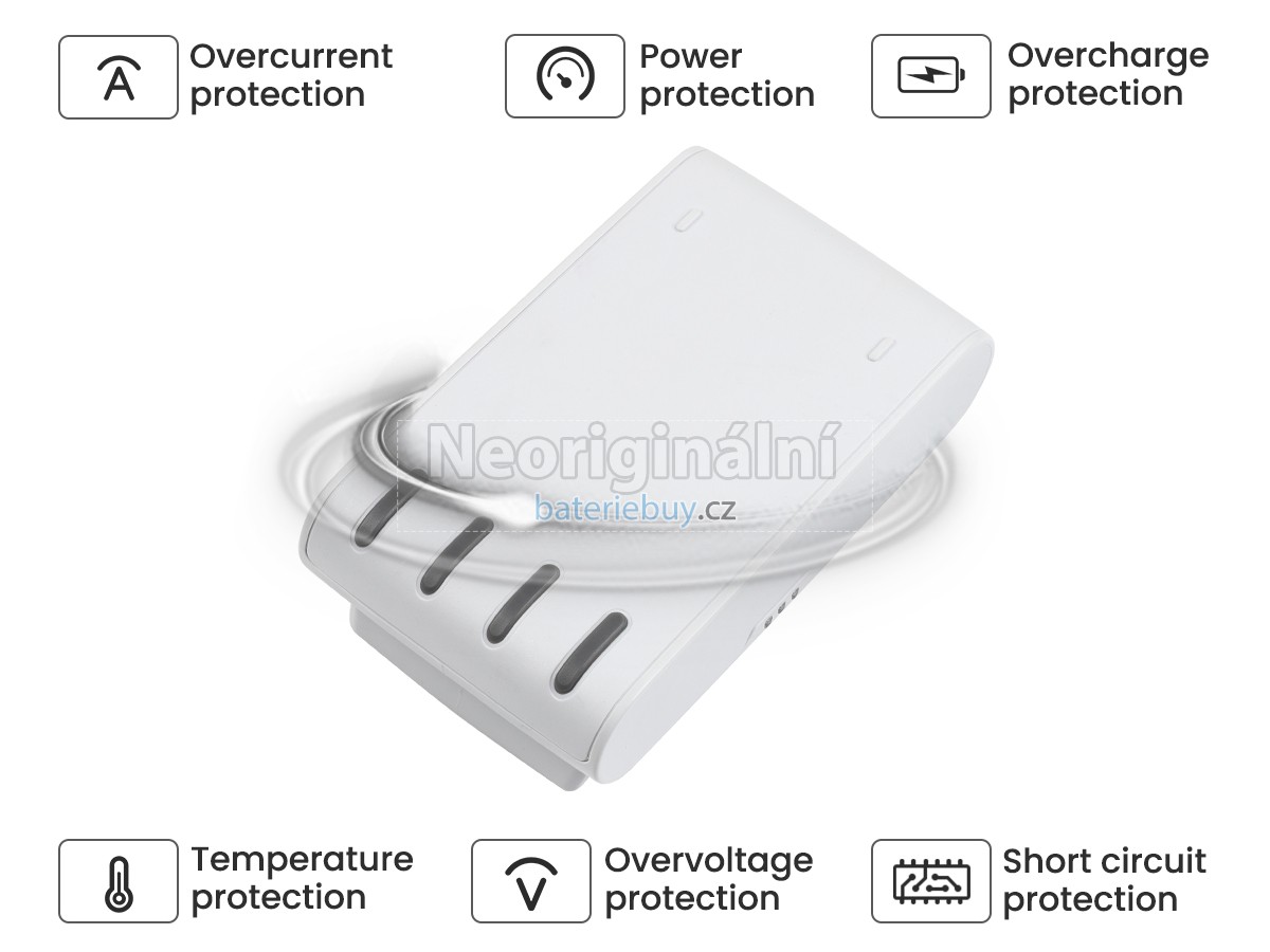 Nahrazení Samsung VCA-SBT90E baterie