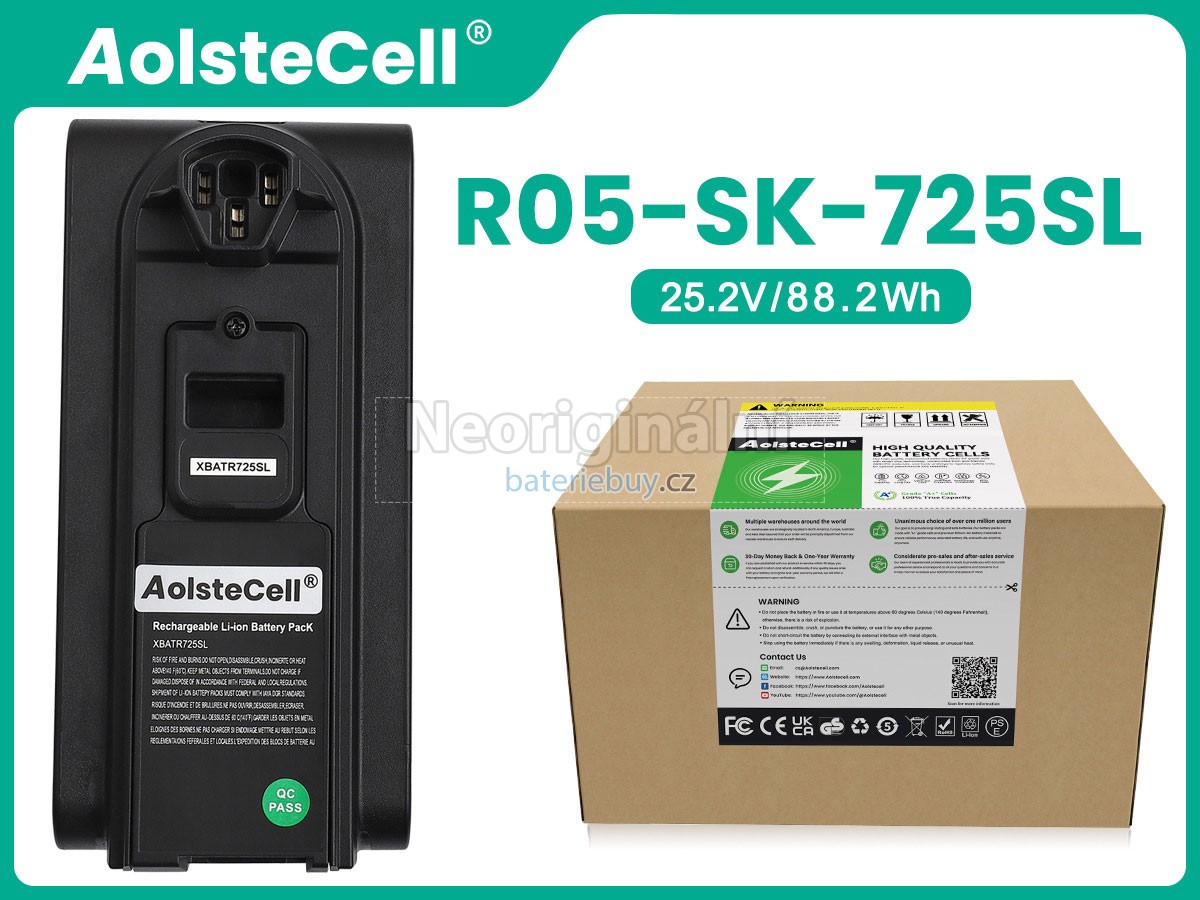 Nahrazení Shark UZ865H baterie