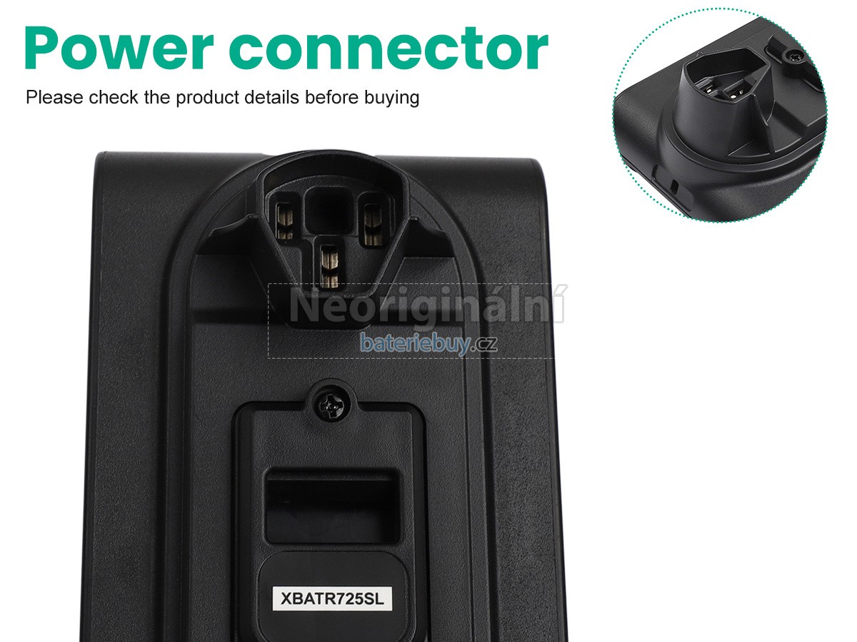 Nahrazení Shark UZ865H baterie