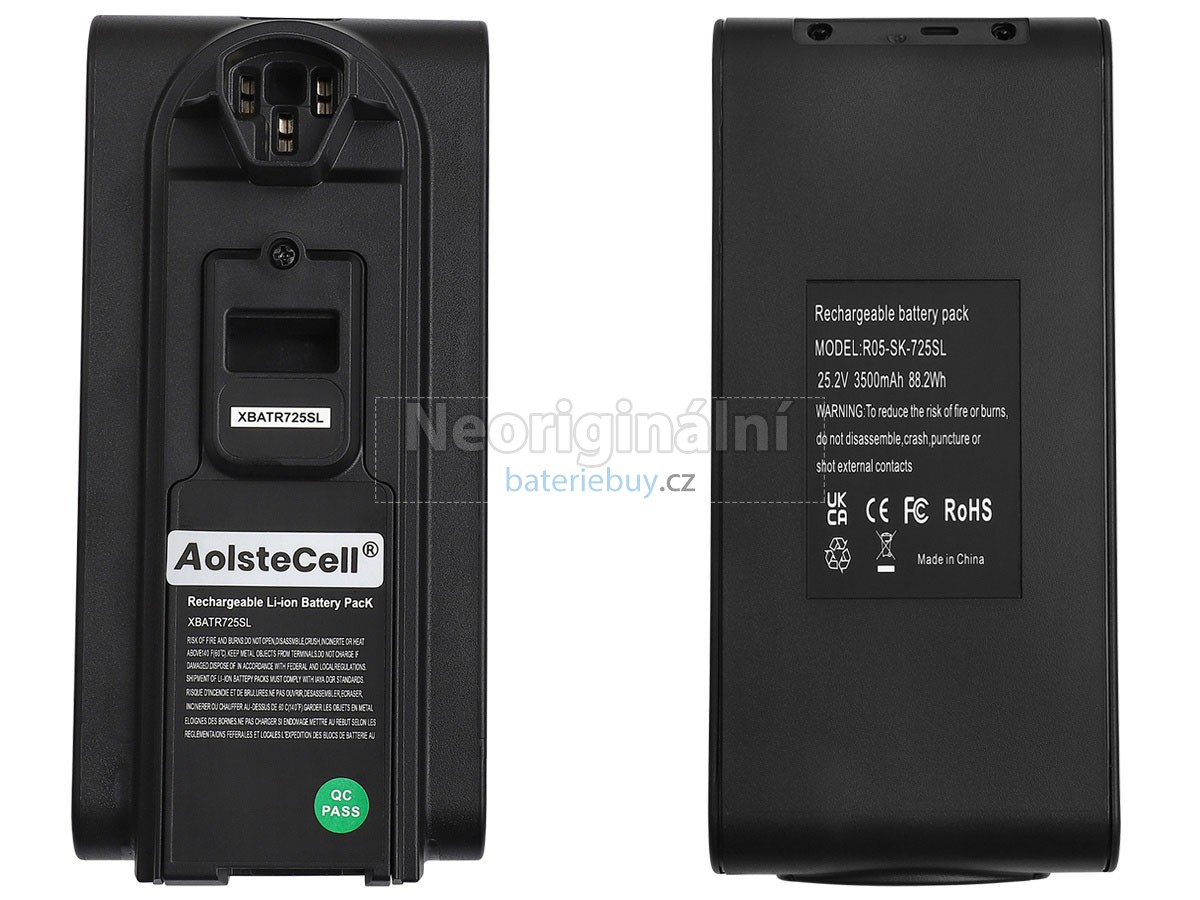 Nahrazení Shark UZ865H baterie