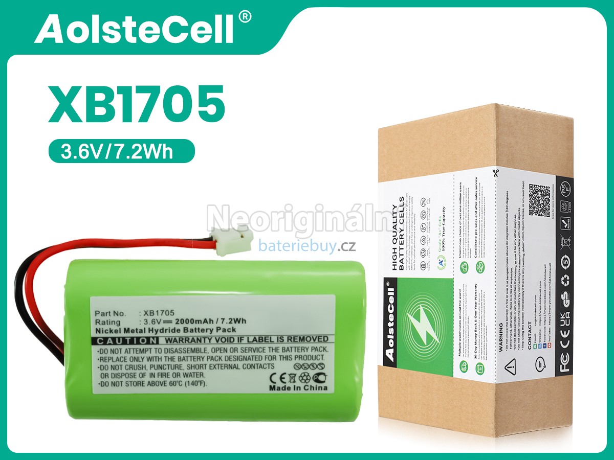 Nahrazení Shark XB1705 baterie