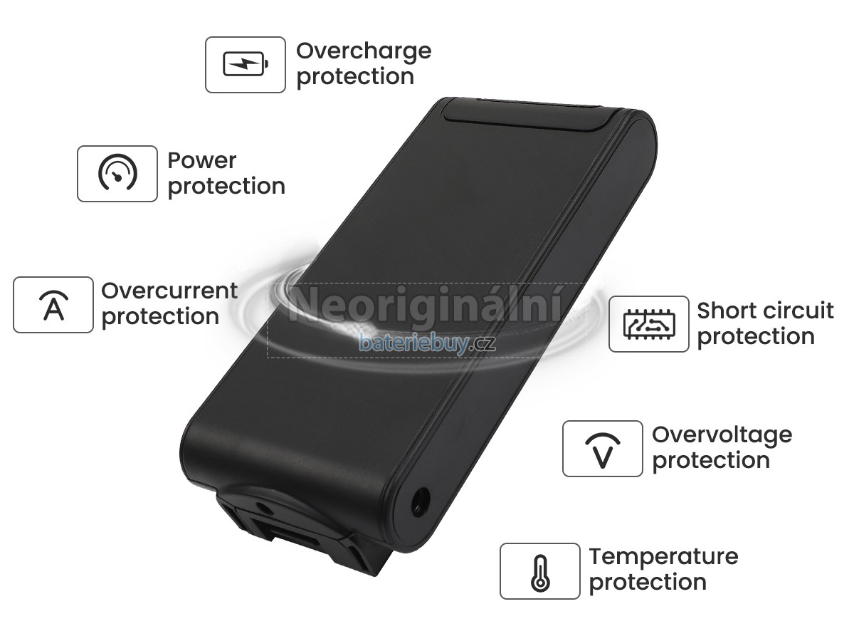 Nahrazení Shark IZ400 baterie