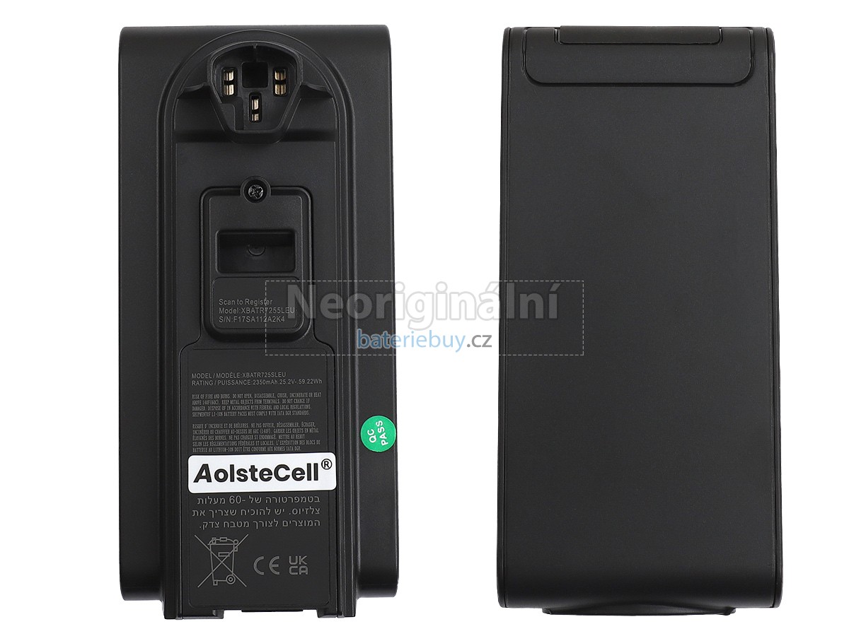 Nahrazení Shark IZ400 baterie