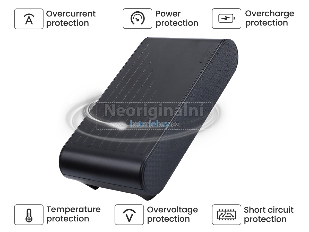 Nahrazení Shark CORDLESS DETECT PRO baterie