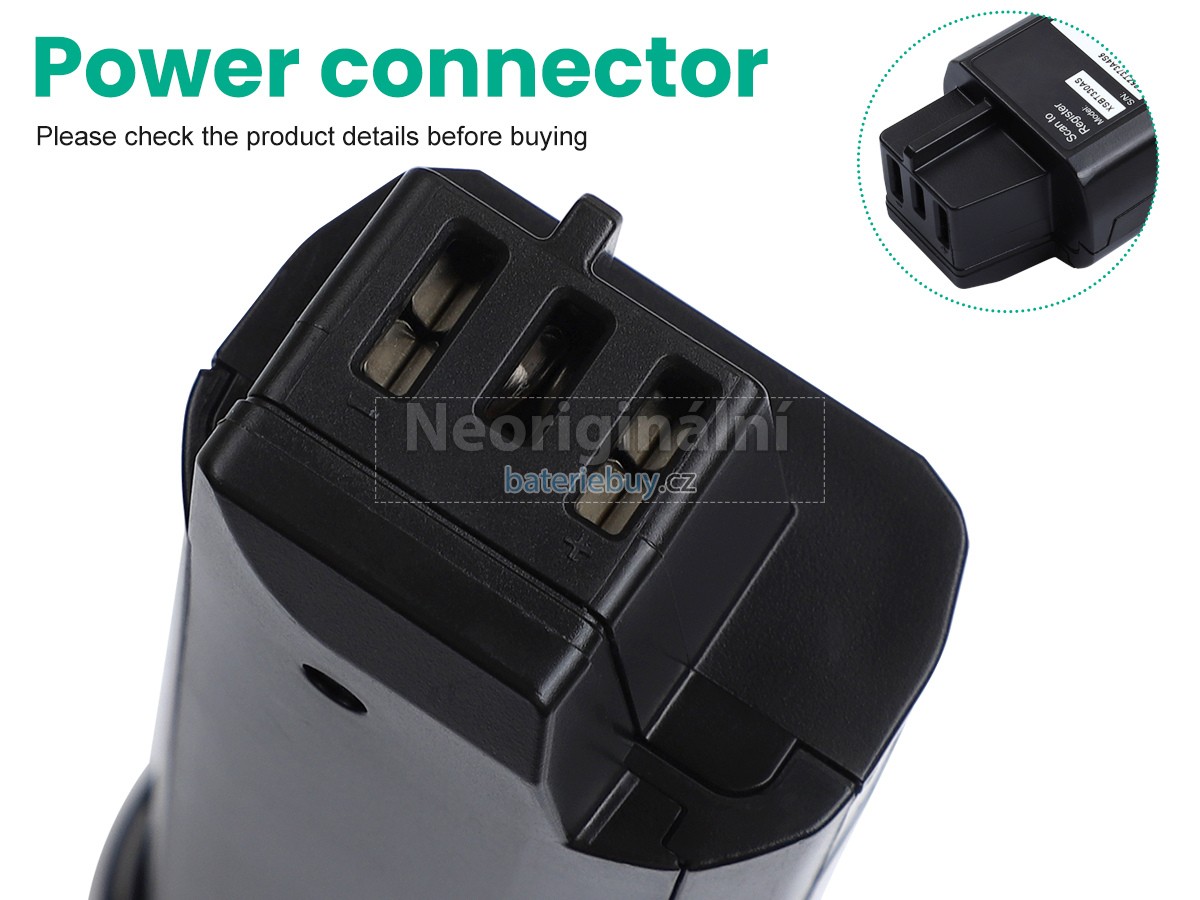 Nahrazení Shark WS633 baterie