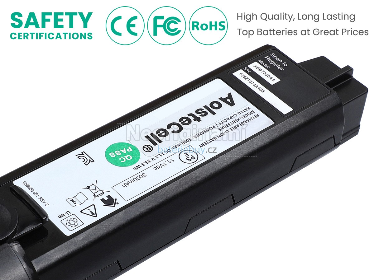 Nahrazení Shark WS633 baterie