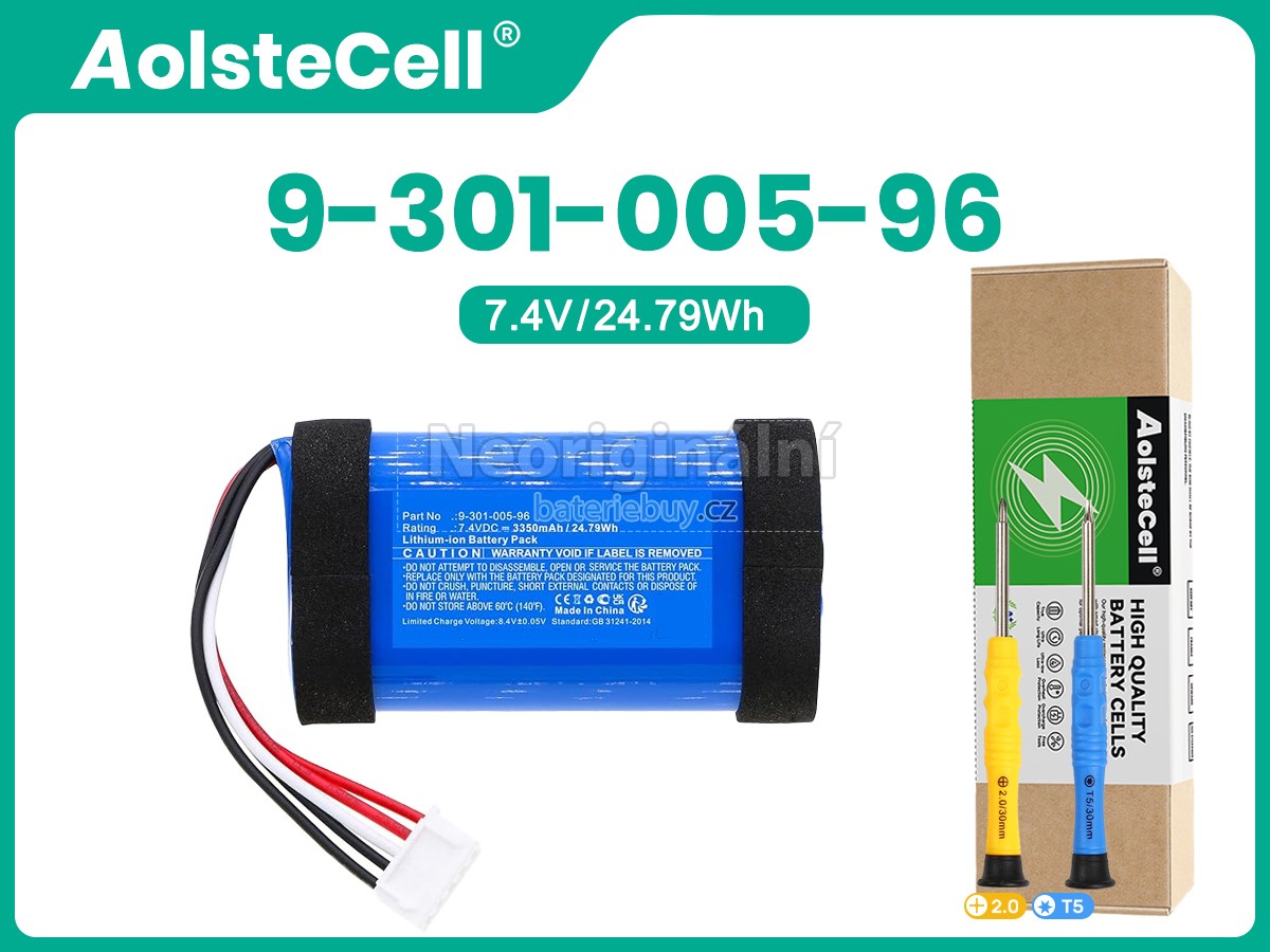 Nahrazení Sony 9-301-005-96 baterie