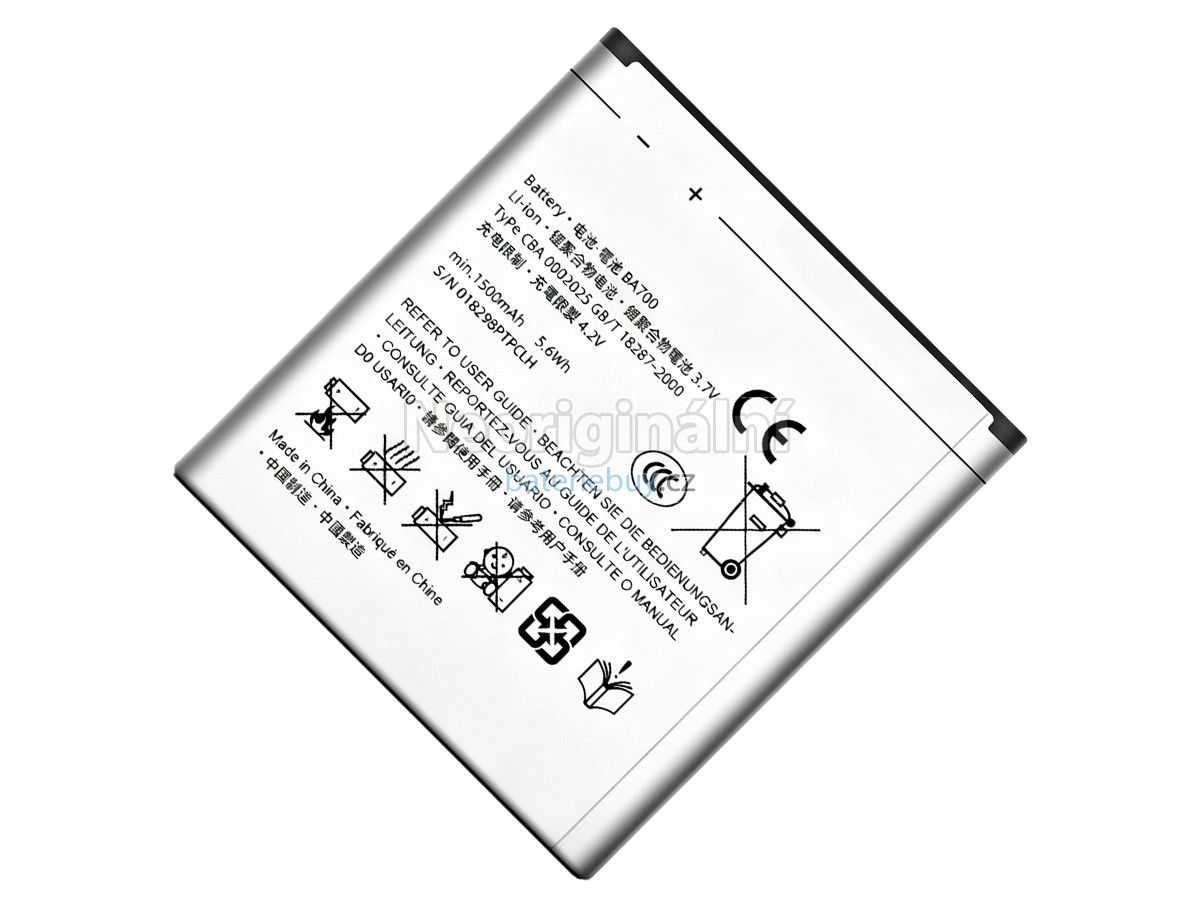 Nahrazení Sony ERICSSON MT11I baterie
