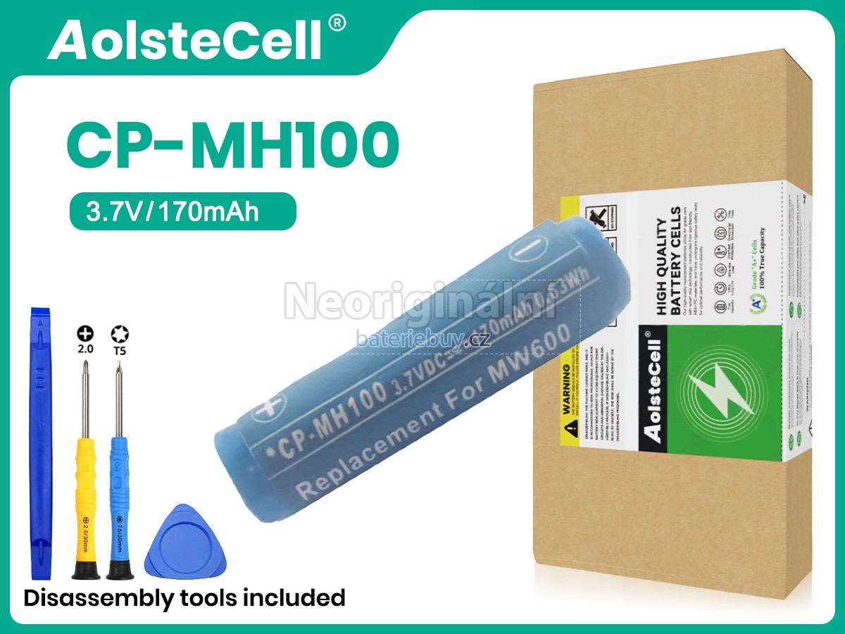 Nahrazení Sony MH100 baterie