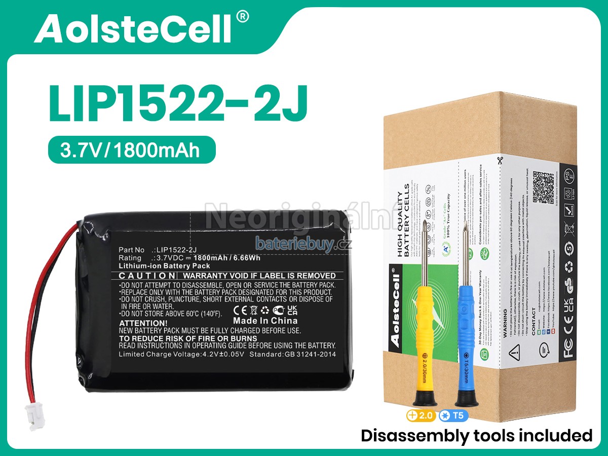Nahrazení Sony LIP1522-2J baterie