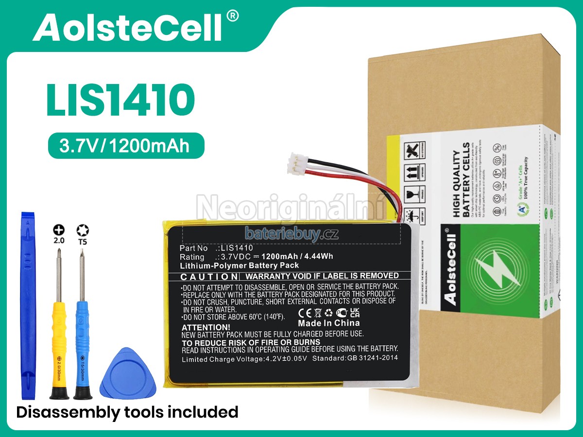 Nahrazení Sony LIS1410 baterie