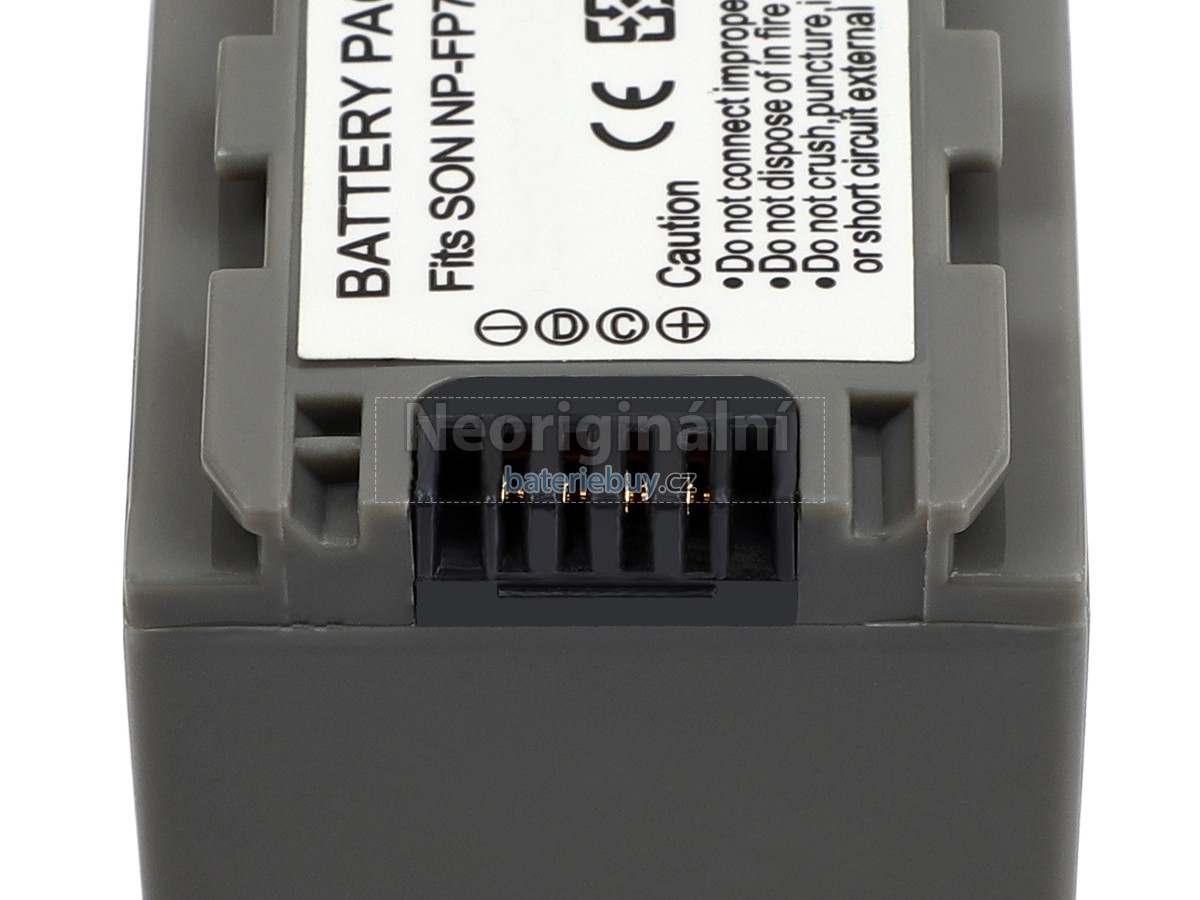 Nahrazení Sony NP-FP70 baterie