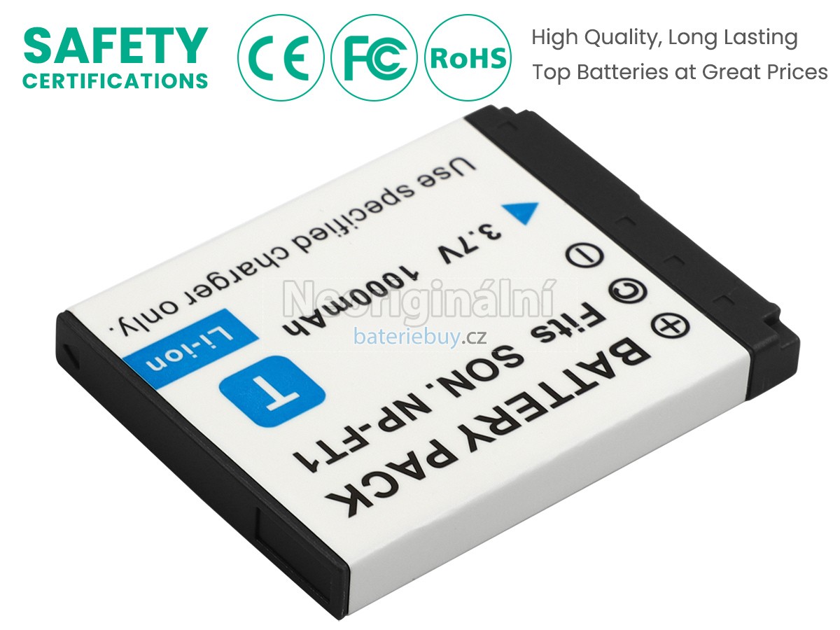 Nahrazení Sony DSC-M1 baterie