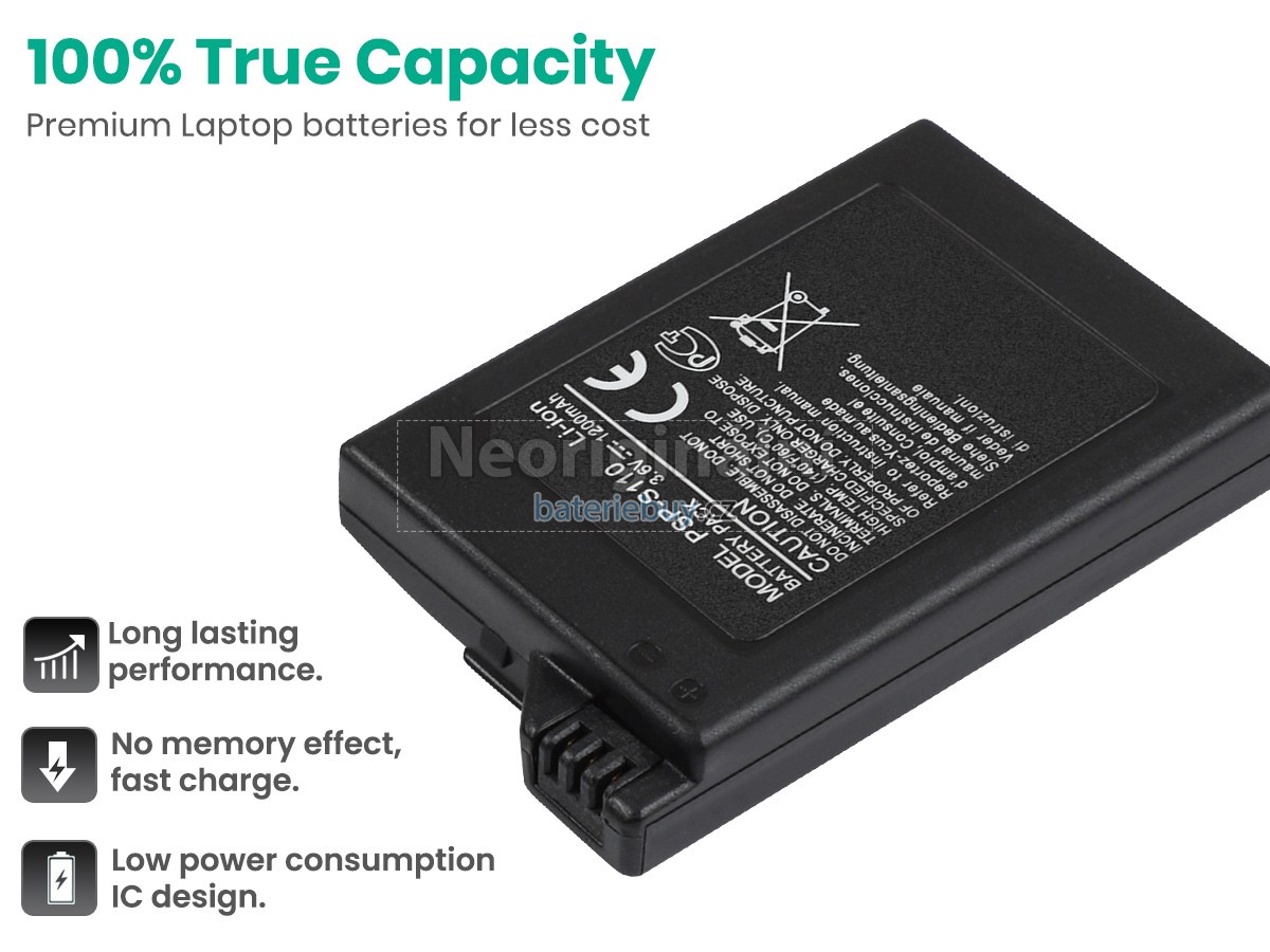 Nahrazení Sony PSP-3006 baterie