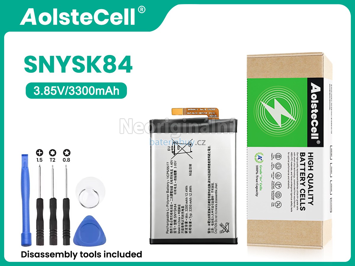 Nahrazení Sony H3113 baterie
