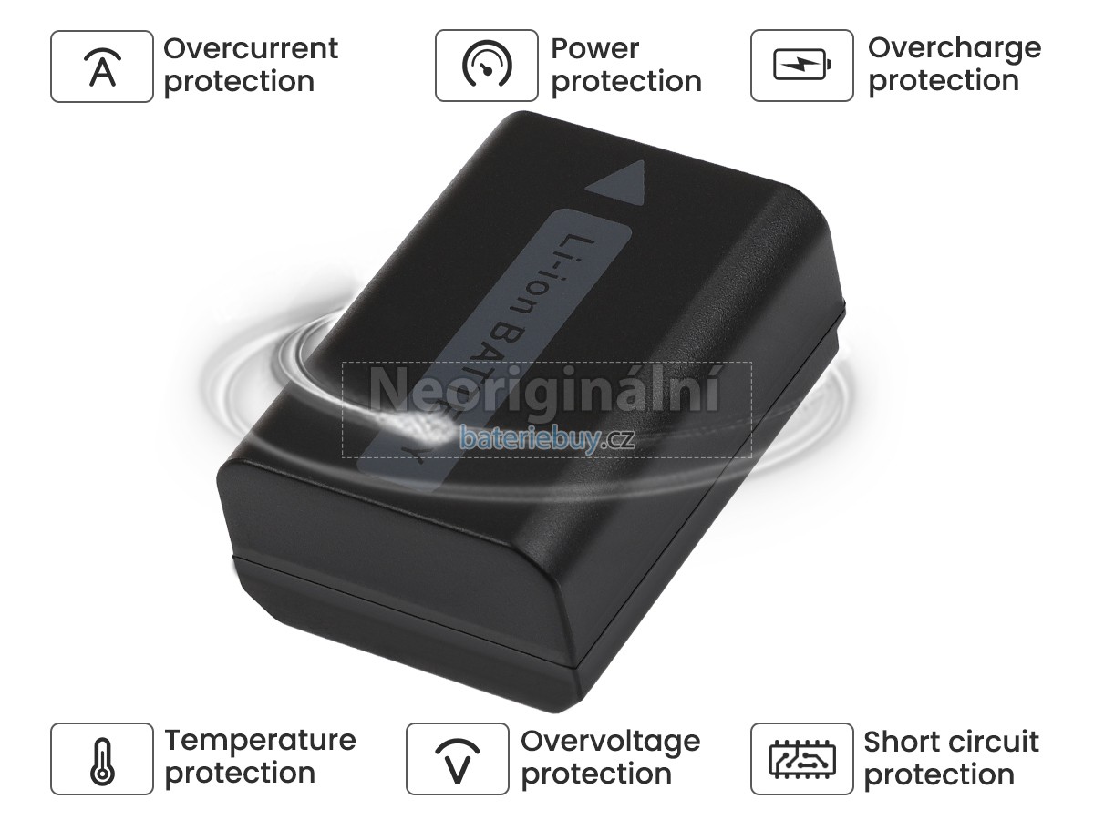 Nahrazení Sony ILCE-7SM2 baterie