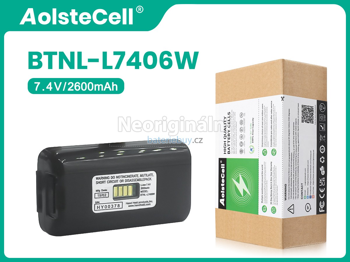 Nahrazení South BTNL-L7406W baterie