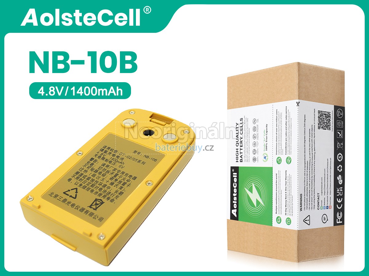 Nahrazení South NB-10B baterie