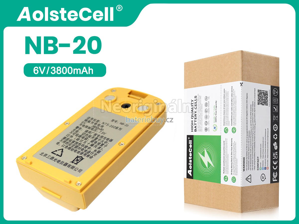 Nahrazení South NB-20 baterie