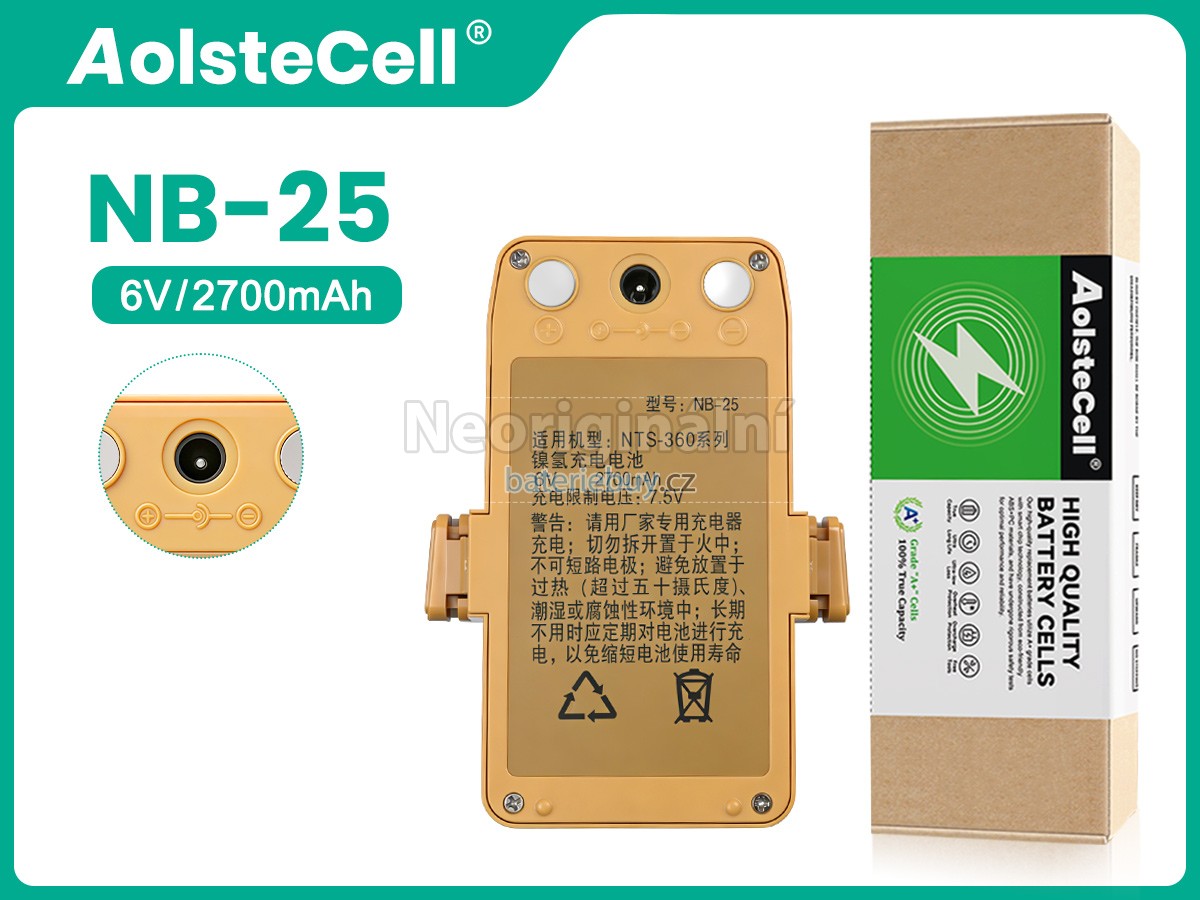 Nahrazení South NB-25 baterie