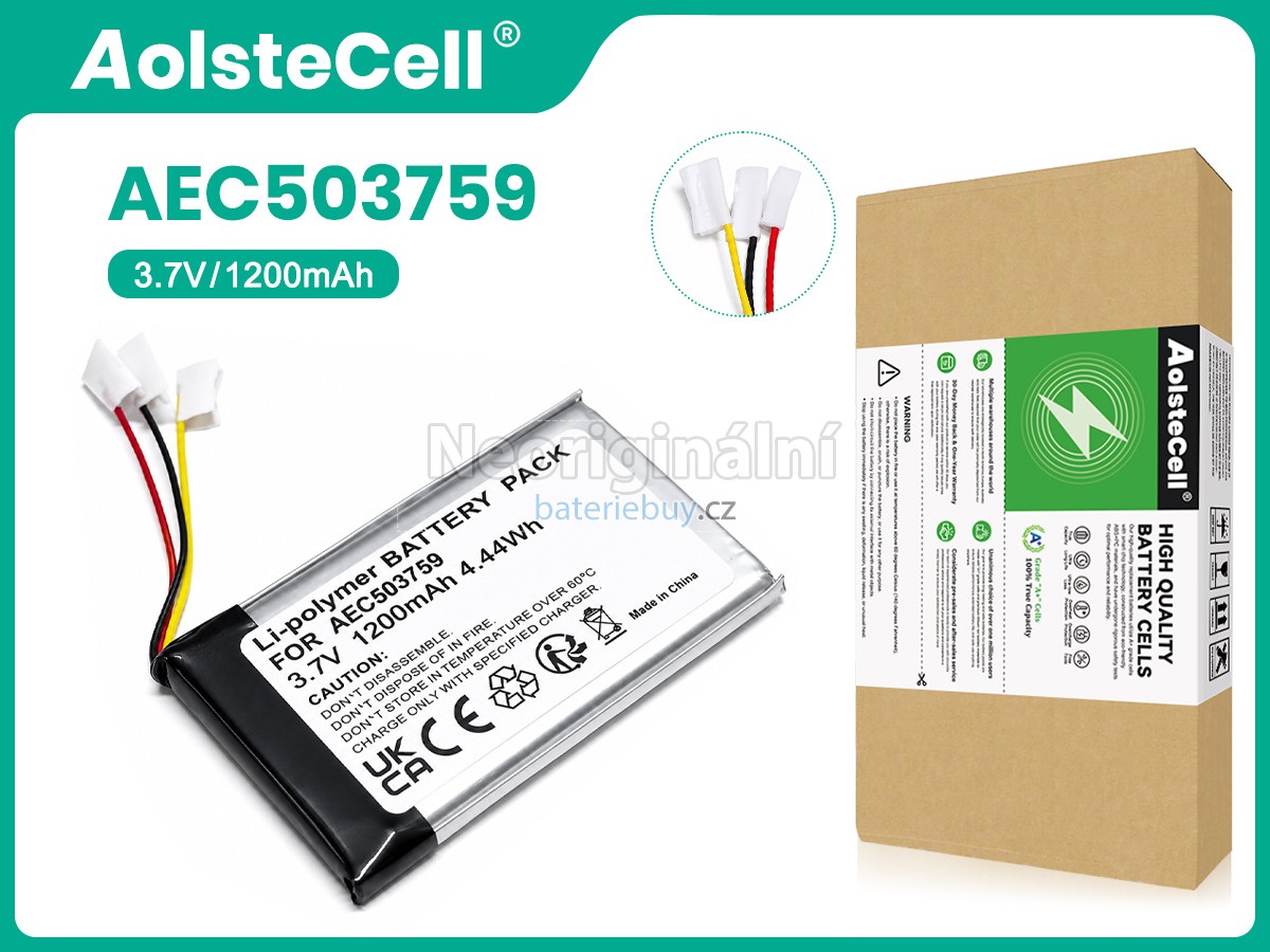 Nahrazení SteelSeries AEC503759 baterie
