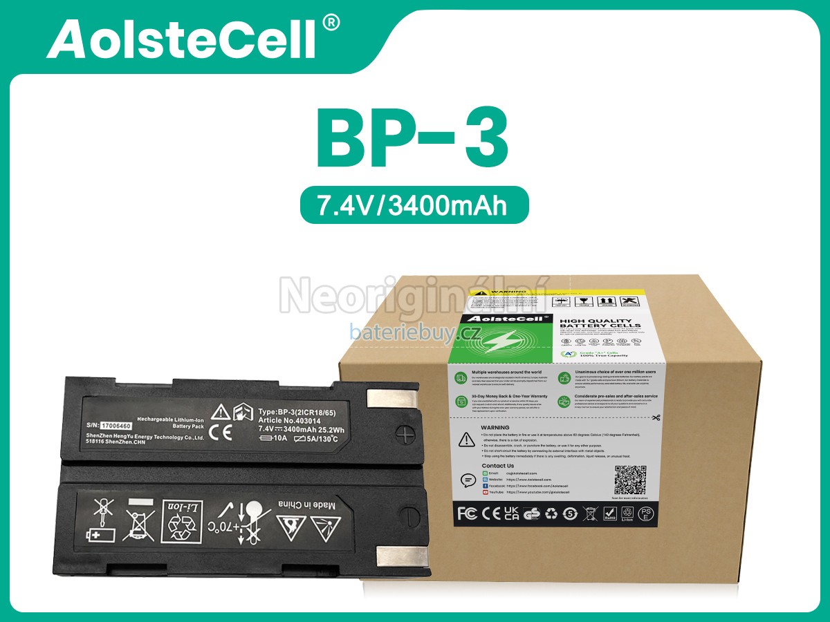 Nahrazení Stonex BP-3 baterie