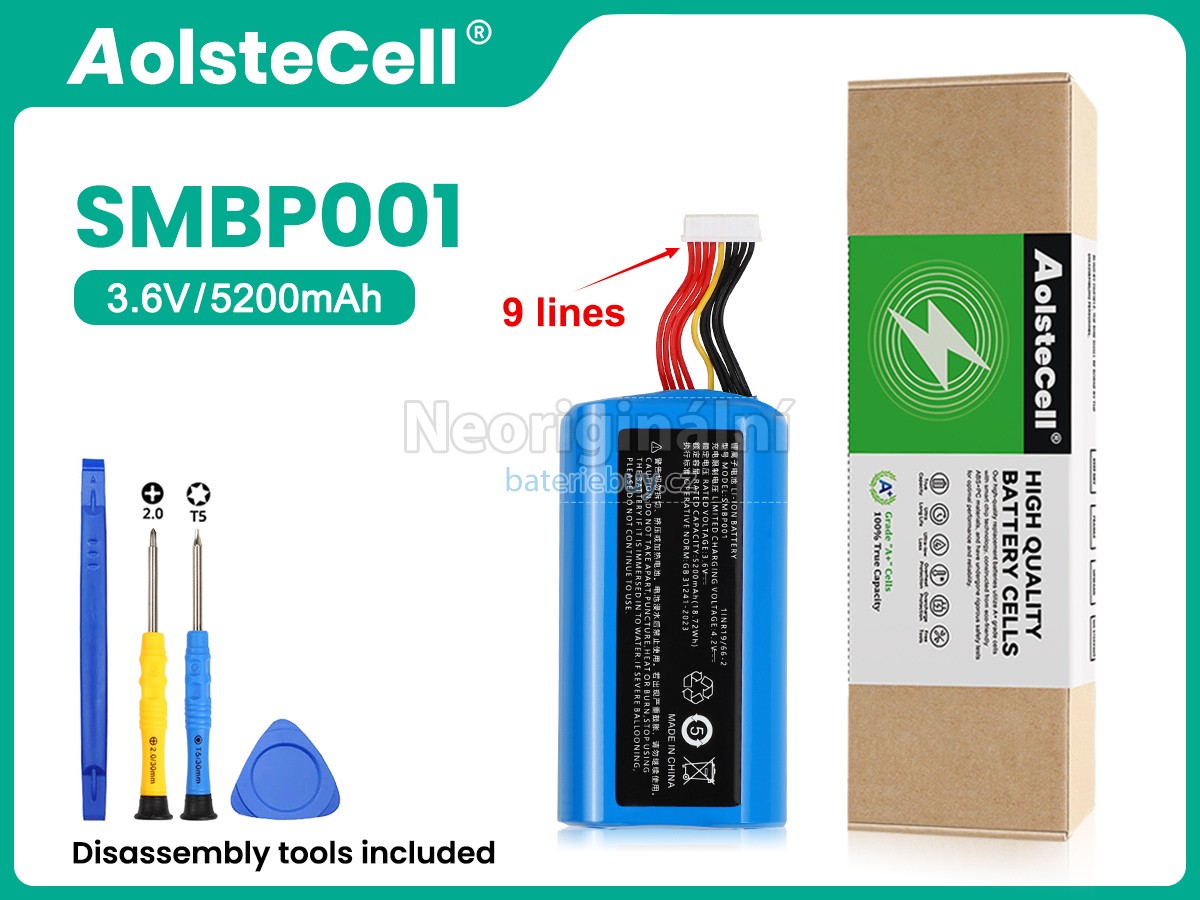 Nahrazení Sunmi P1 baterie