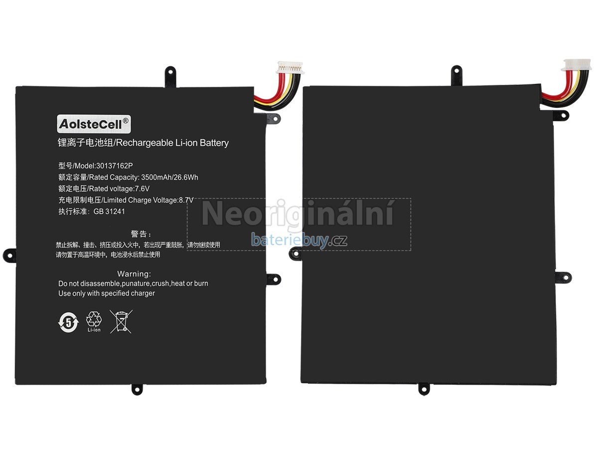 Nahrazení Teclast 2666144 baterie