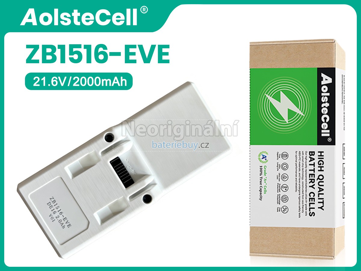 Nahrazení TEK ZB1516-EVE baterie